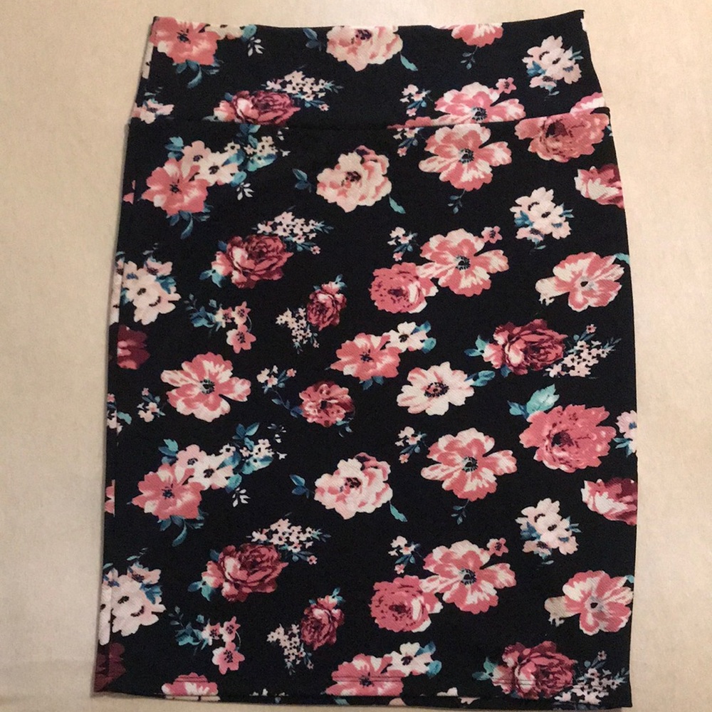 LuLaRoe Floral Pencil Skirt